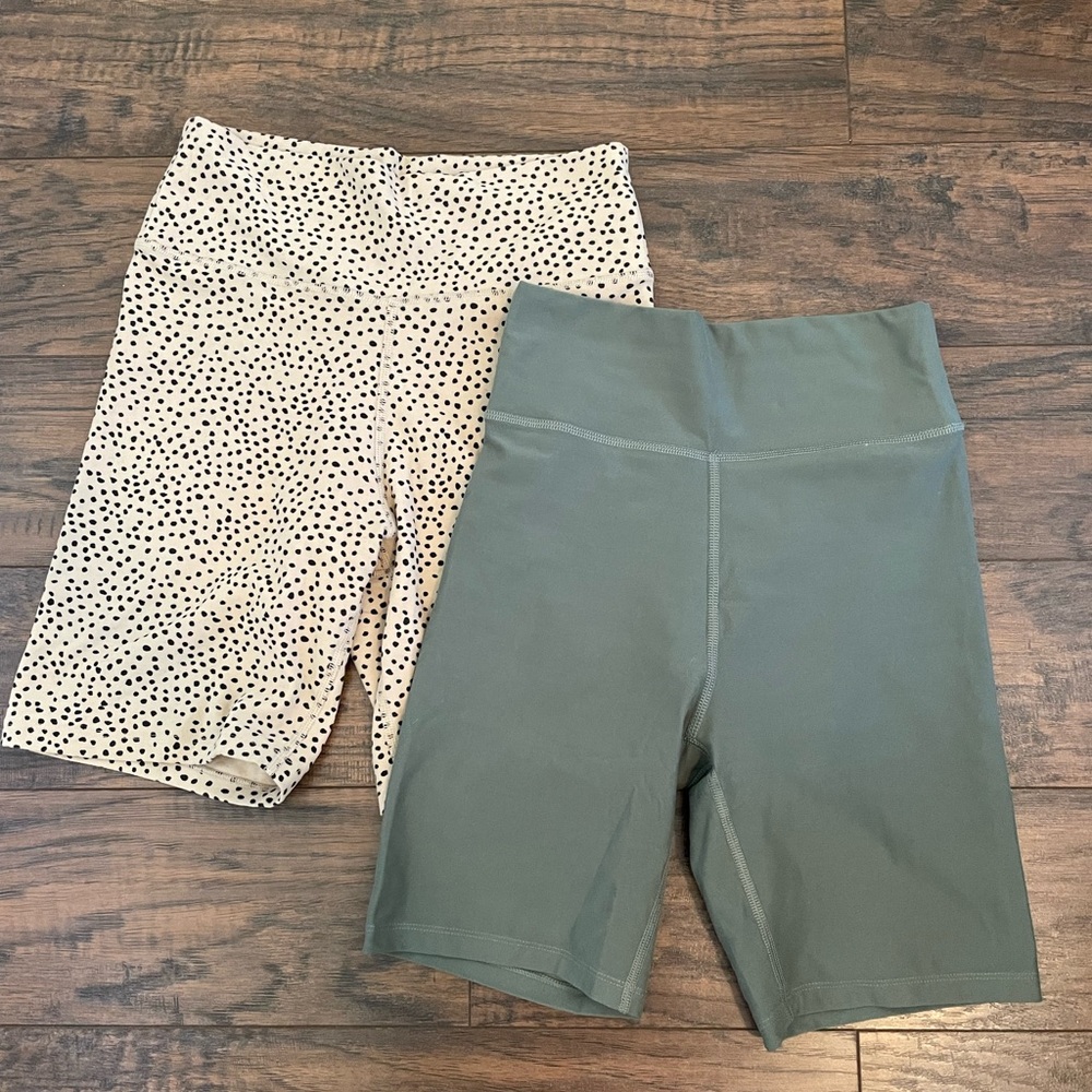 Abercrombie bikers shorts (2 pack)